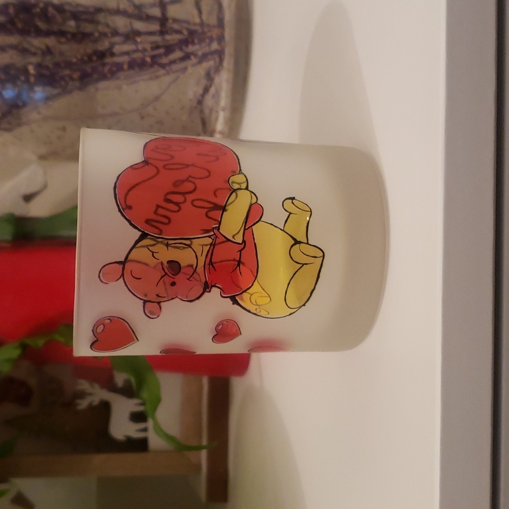 ❤️Winnie The Pooh Bar Glass❤